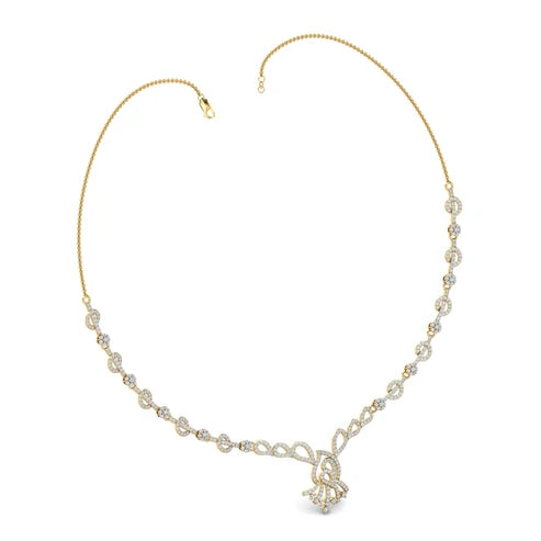 Peony Pearl Necklace